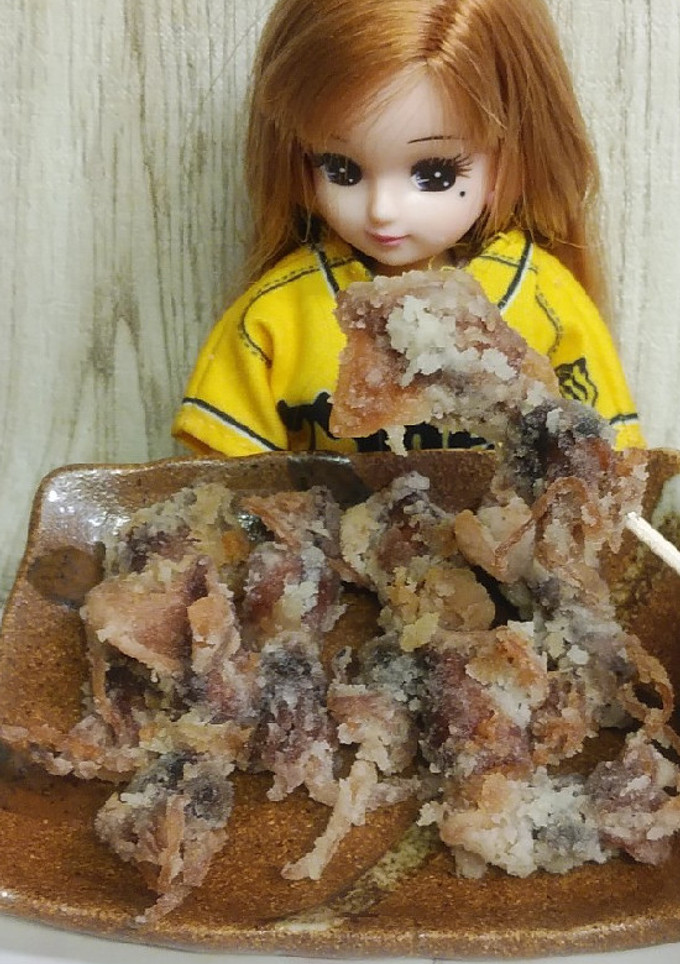 リカちゃん♡釜揚げほたるいかの唐揚げ♡-レシピのメイン写真