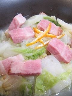 白菜とベーコンのとろとろ煮-レシピのメイン写真