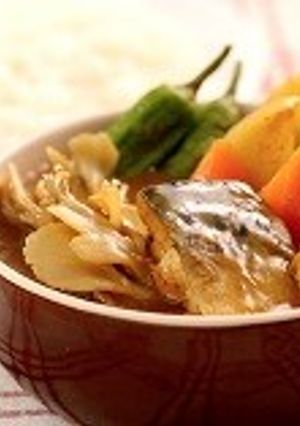 鯖のスープカレー-レシピのメイン写真