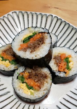 絶品！味噌牛肉キンパ！-レシピのメイン写真