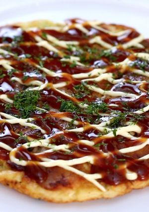 フライパンで基本のお好み焼き-レシピのメイン写真
