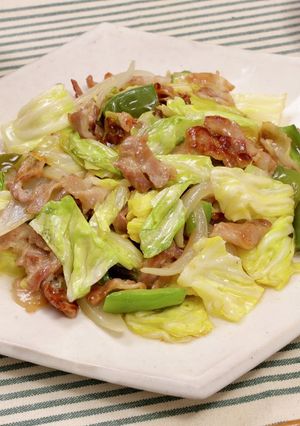 塩バター回鍋肉-レシピのメイン写真