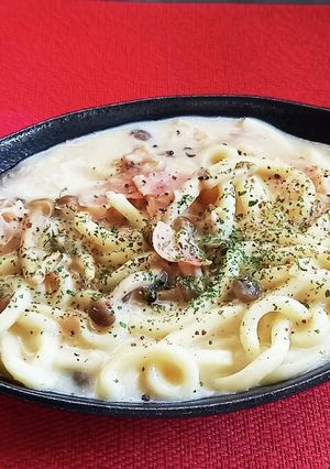 簡単♡豆乳味噌うどん♪-レシピのメイン写真