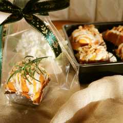 人参ケーキホワイトチョコがけバレンタイン-レシピのメイン写真