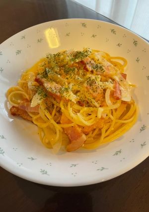 簡単カルボナーラ-レシピのメイン写真