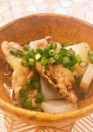 圧力鍋で作る時短牛すじ大根-レシピのメイン写真
