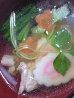 うちのお雑煮♪-レシピのメイン写真