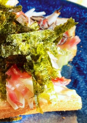 和風ピザトースト-レシピのメイン写真