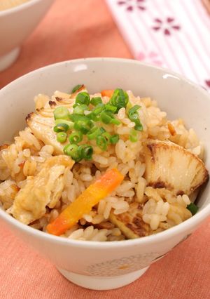 焼きたけのこのバター炊き込みご飯-レシピのメイン写真