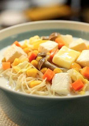 牛乳de汁ビーフン-レシピのメイン写真