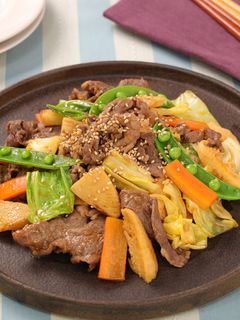 牛肉と春野菜のプルコギ-レシピのメイン写真