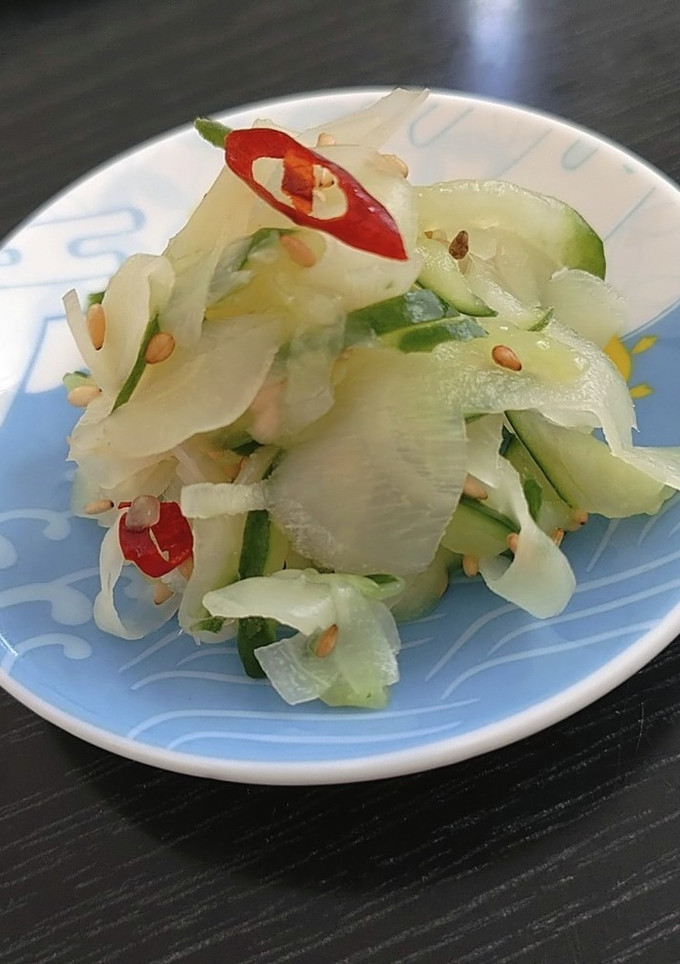 ガリとキュウリの酢の物-レシピのメイン写真