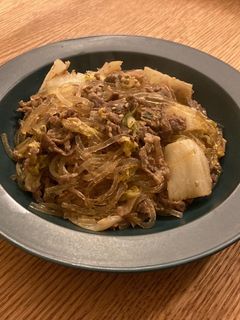 コストコプルコギで春雨白菜煮-レシピのメイン写真