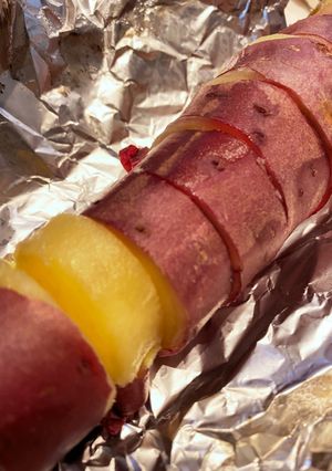 手作り焼き芋 パート2 簡単 オーブンで-レシピのメイン写真