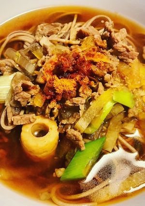 煮込み肉蕎麦-レシピのメイン写真