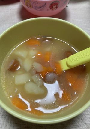 味噌汁レシピ ジャガイモ ウィンナー-レシピのメイン写真