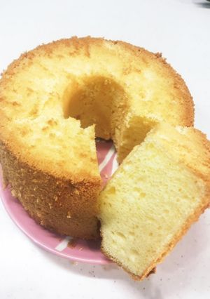 ふわふわシフォンケーキ♫-レシピのメイン写真