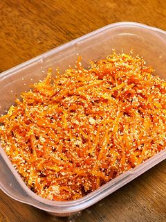 にんじんの明太炒め-レシピのメイン写真