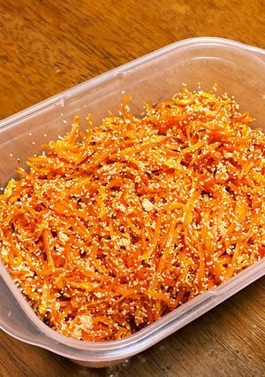 にんじんの明太炒め-レシピのメイン写真