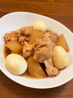 手羽元と大根の味ぽんサッパリ煮-レシピのメイン写真
