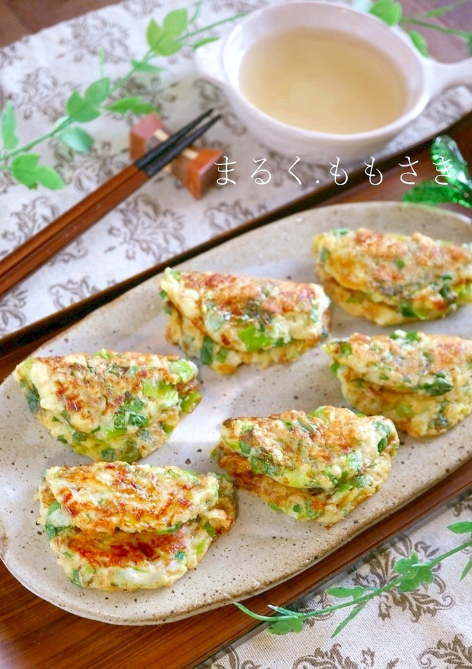 ヘルシー♪ふわふわネギ焼きの明石焼き風-レシピのメイン写真
