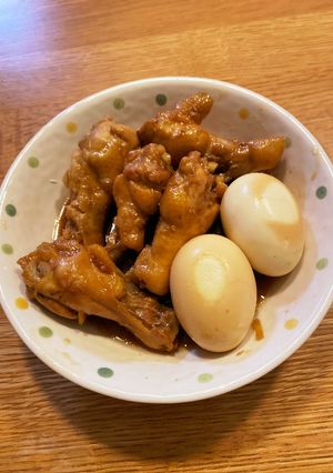 ☆痩せ☆ めんつゆ手羽先-レシピのメイン写真