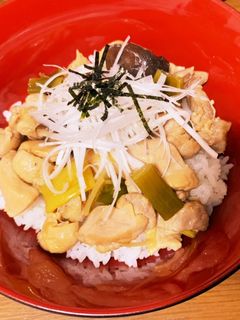 鶏肉さっぱり丼-レシピのメイン写真