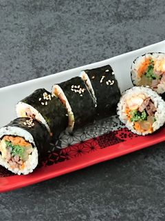 巻きずしの達人。恵方巻キンパ(細巻)-レシピのメイン写真