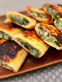 糖質オフ♡これは美味しい!油揚げ餃子-レシピのメイン写真