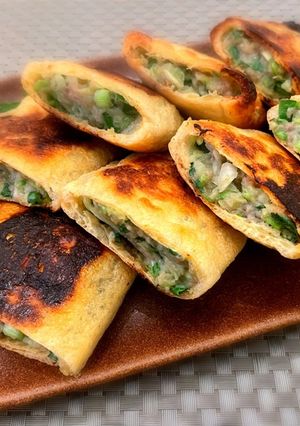 糖質オフ♡これは美味しい！油揚げ餃子-レシピのメイン写真