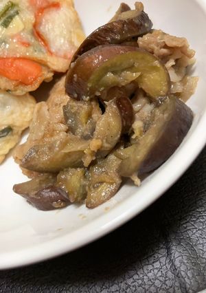 豚こまと茄子の照り醤油焼き-レシピのメイン写真