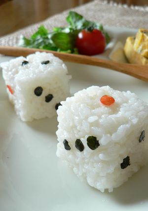 ■　ｺﾛｺﾛ…サイコロおにぎり　■-レシピのメイン写真