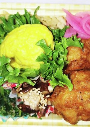 【夫婦弁当205】久々のお弁当-レシピのメイン写真