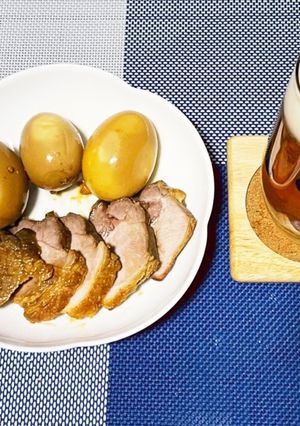 ずぼらチャーシューwith味玉-レシピのメイン写真