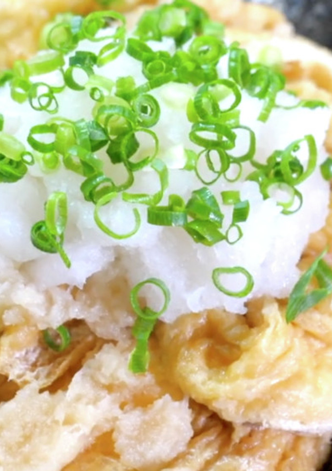 ♬レンジで超簡単♬「油揚げのみぞれ煮」-レシピのメイン写真