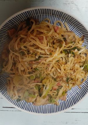 焼きうどん かた焼き仕立て-レシピのメイン写真