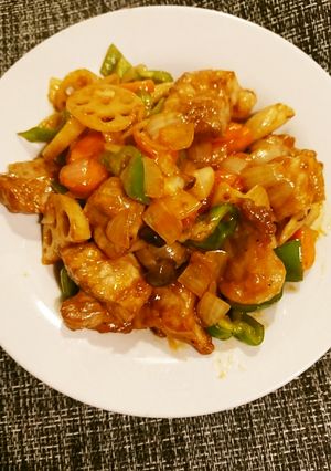 たっぷりお野菜酢豚風-レシピのメイン写真