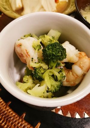 海老とブロッコリーの酢からし和え-レシピのメイン写真