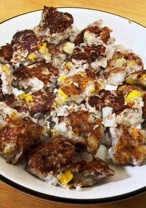 【簡単離乳食】里芋コロッケバーグ-レシピのメイン写真