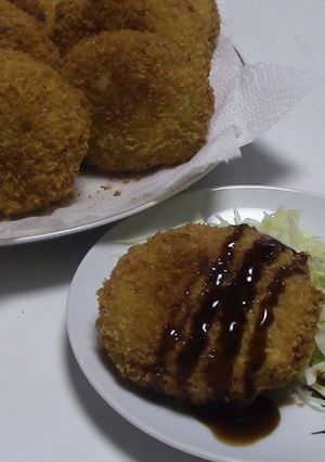 ゴッリゴリのコロッケ♥-レシピのメイン写真