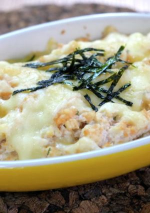 気軽に糖質オフ♬豆腐の明太チーズグラタン-レシピのメイン写真