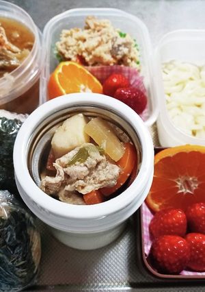 高校生息子＆旦那弁当（1/21）-レシピのメイン写真