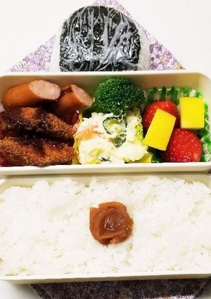 鮭フライ弁当(1.21)-レシピのメイン写真