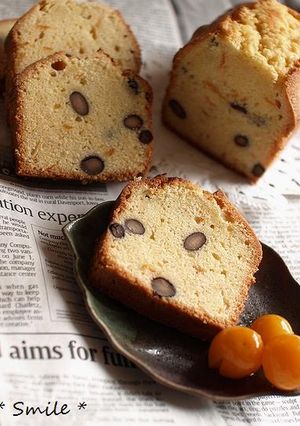 金柑と黒豆のパウンドケーキ-レシピのメイン写真