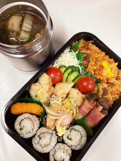 旦那さんのお弁当〜♪-レシピのメイン写真