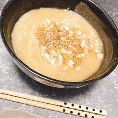 角煮だしアレンジ✨味噌ラーメン風そうめん-レシピのメイン写真