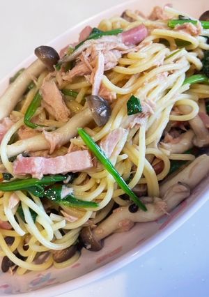 超手抜き簡単和風ツナパスタ♡-レシピのメイン写真