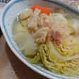 にんにくたっぷり!くじらのポトフ