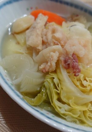 にんにくたっぷり！くじらのポトフ-レシピのメイン写真