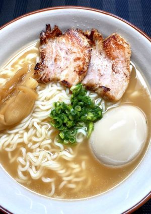 チャーシューを焼いて、ラーメン！-レシピのメイン写真